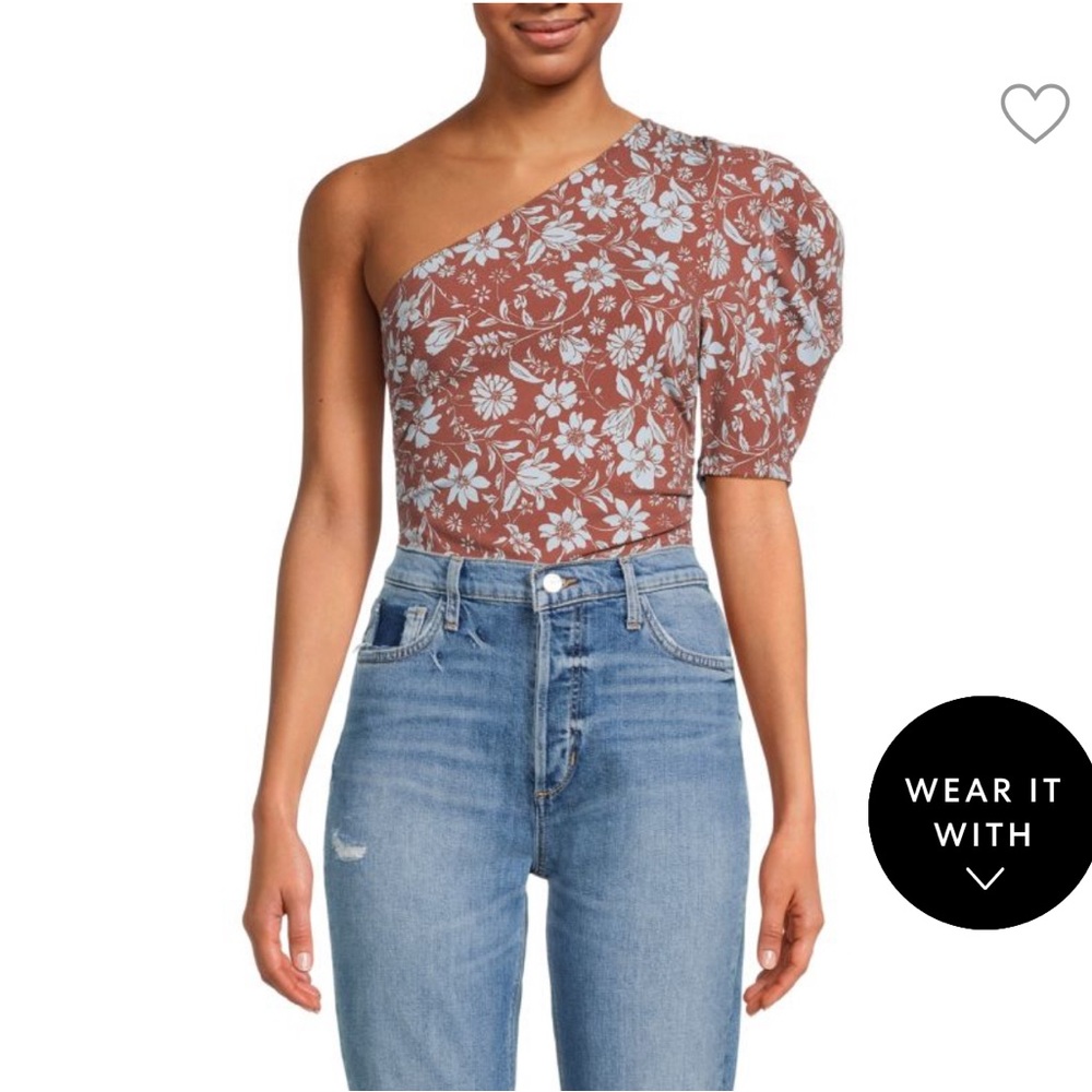 Free People Stretch Knit Bodysuit size Small